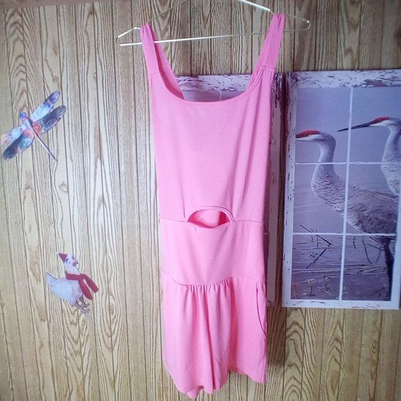 Womens Running Onesie Workout Rompers One Piece Outfits Exercise Jumpsuits Gym - Picture 4 of 6